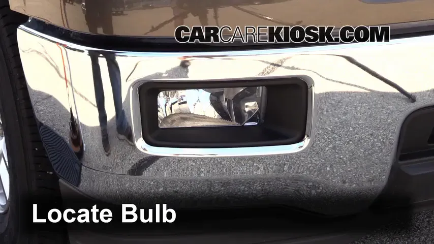 2015 Chevrolet Silverado 1500 LT 4.3L V6 FlexFuel Extended Cab Pickup Lights Fog Light (replace bulb)